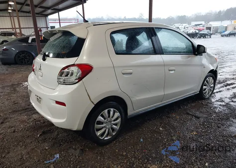 2020 Mitsubishi Mirage Es/Se from USA, damaged, VIN ML32A3HJXLH009950